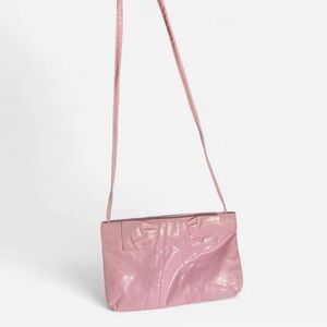 Vintage Baby Pink Crossbody Bag